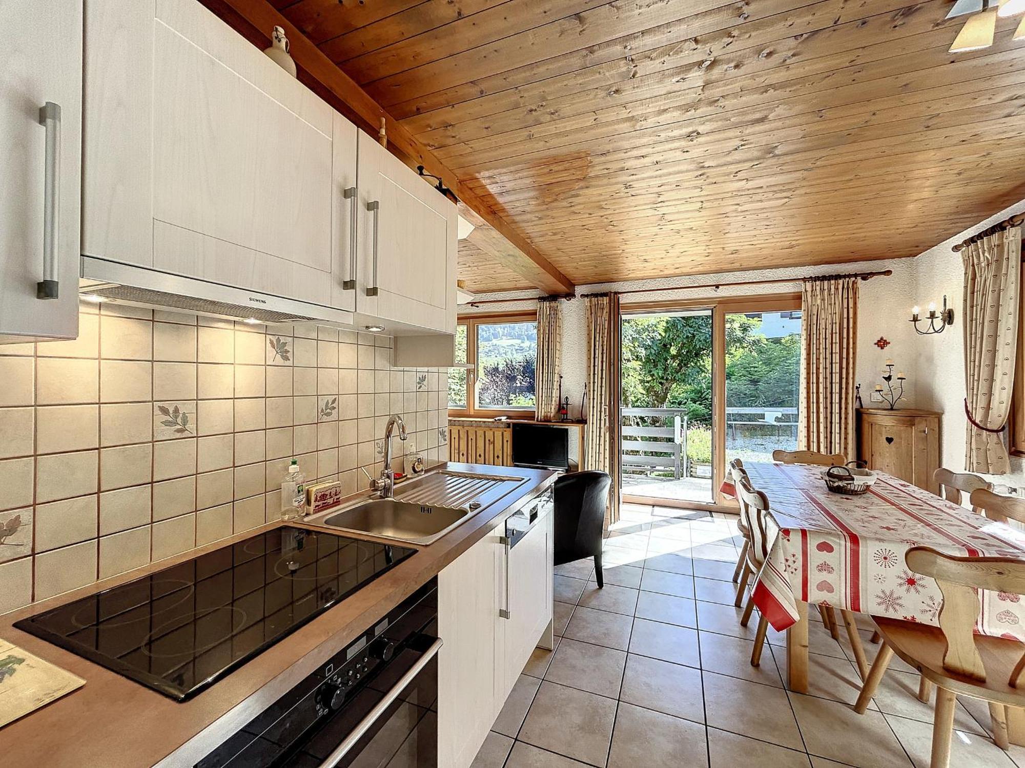 Bel Apt Au Centre De Combloux Avec Jardin, Balcon, Wifi Et Parking A 300M Des Commerces - Fr-1-560-52 Exterior photo