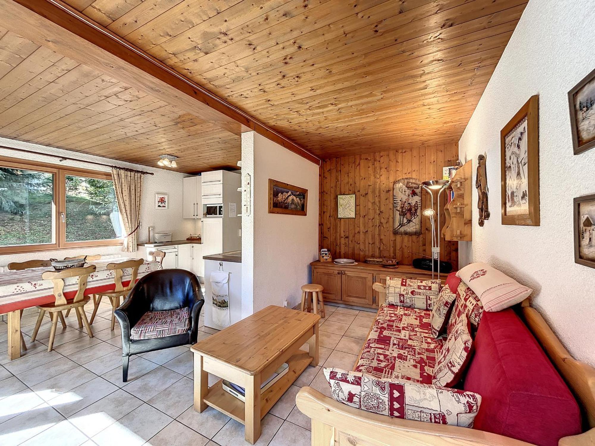 Bel Apt Au Centre De Combloux Avec Jardin, Balcon, Wifi Et Parking A 300M Des Commerces - Fr-1-560-52 Exterior photo